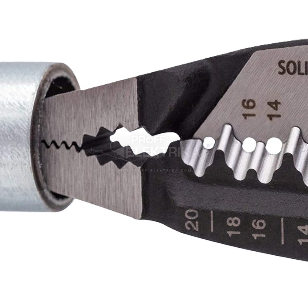 Фото 3 Многофункциональные клещи для электромонтажных работ KNIPEX 13 72 8