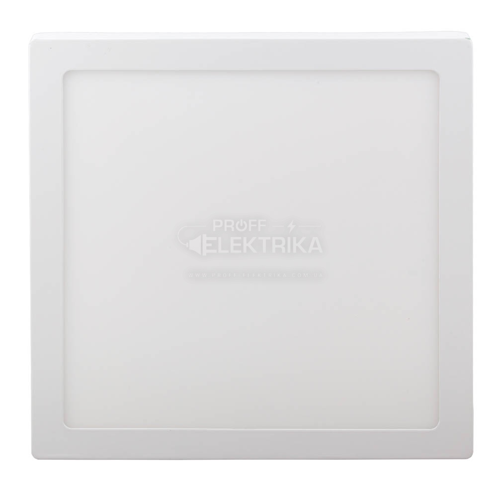 Фото Світильник LED квадрат 24W 4200K 220V Євросвітло
