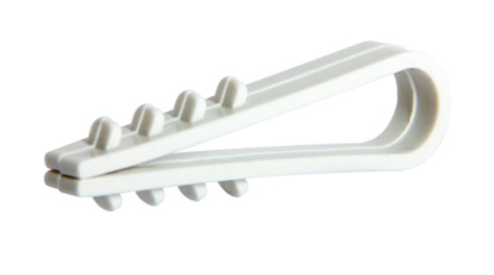 Фото Дюбель-ялинка для круглого кабелю діаметр 10 100 шт.