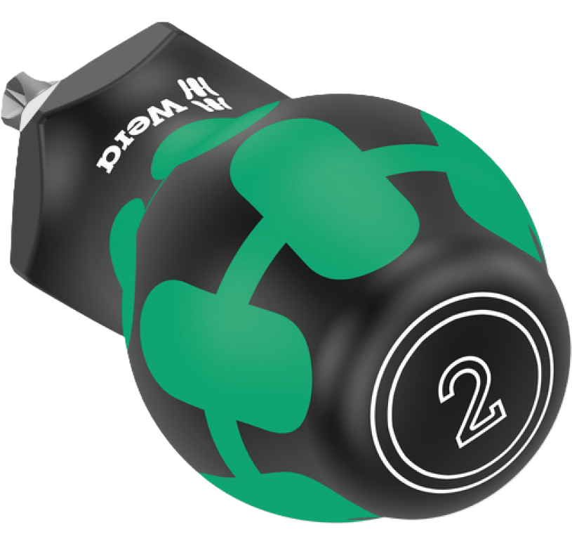 Фото 2 Викрутка хрестова для карбюраторів WERA 355 PZ Stubby PZ2×54 мм 05008854001