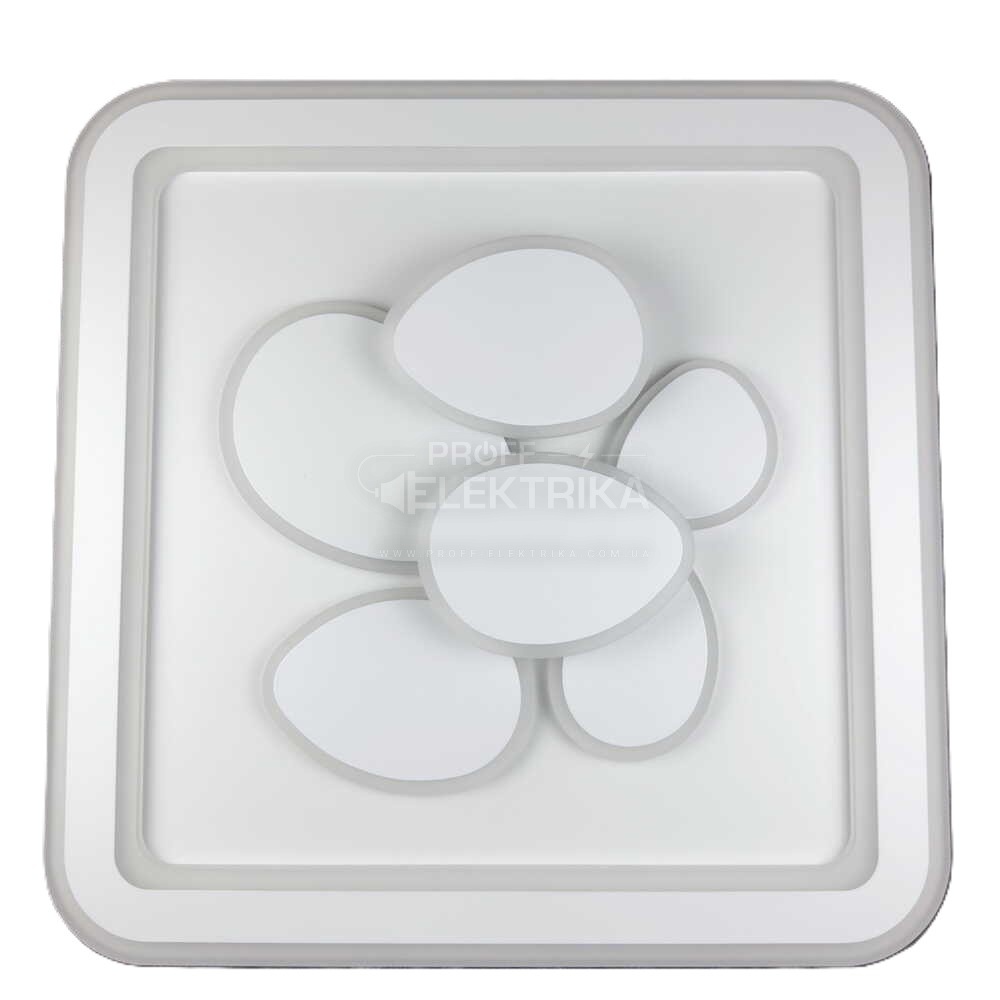 Фото 2 Світильник LED smart OREO пульт 120W 3000-6000K IP20 білий квадрат Violux 220405