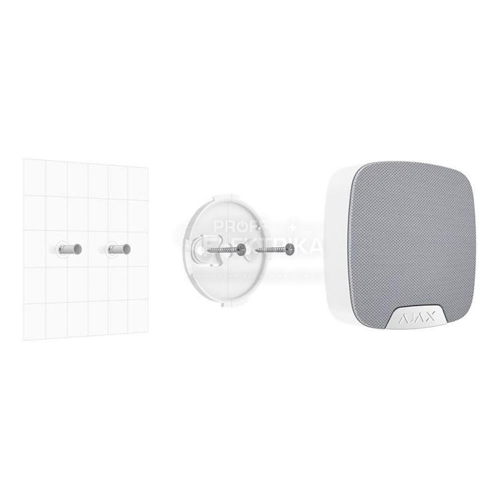 Фото Панель кріплення SmartBracket для HomeSiren чорна Ajax 14009-1