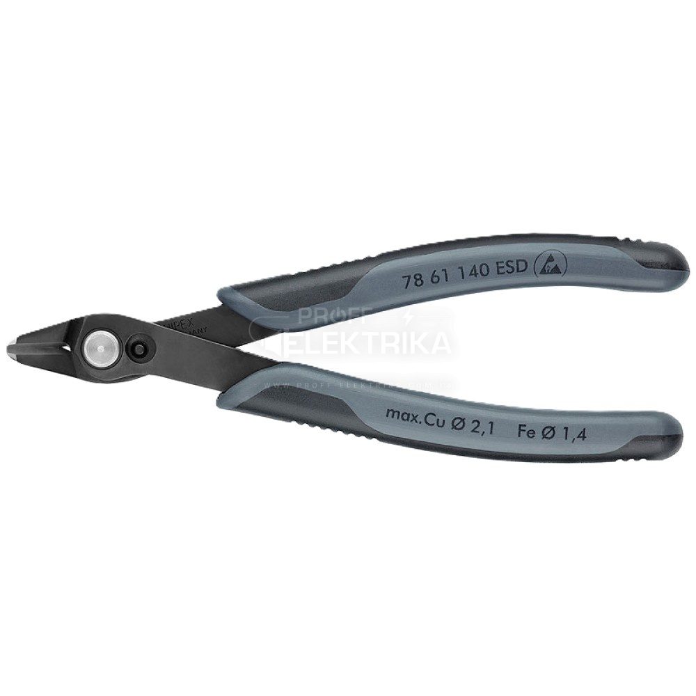 Фото Кусачки Electronic Super Knips XL ESD KNIPEX 78 61 140 ESD