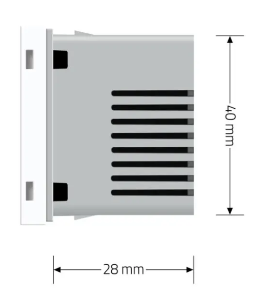 Фото 6 Механізм терморегулятор із зовнішнім датчиком температури для теплої підлоги білий Livolo