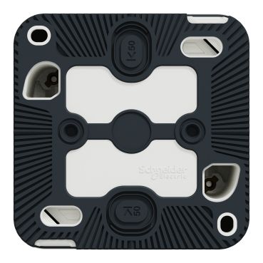 Фото 3 Выключатель одноклавишный белый наружной IP55 MUREVA