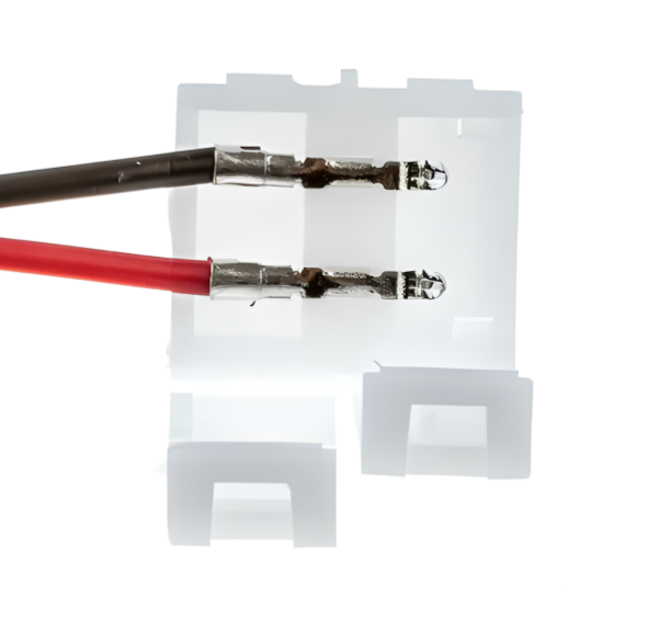 Фото 3 З'єднувач 8 мм провід + 2 затискачі №5