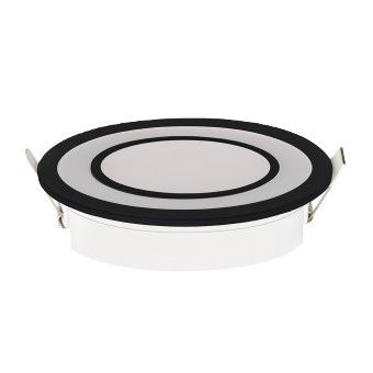 Фото Светильник вмонтированный CARTER-12 черный HOROZ