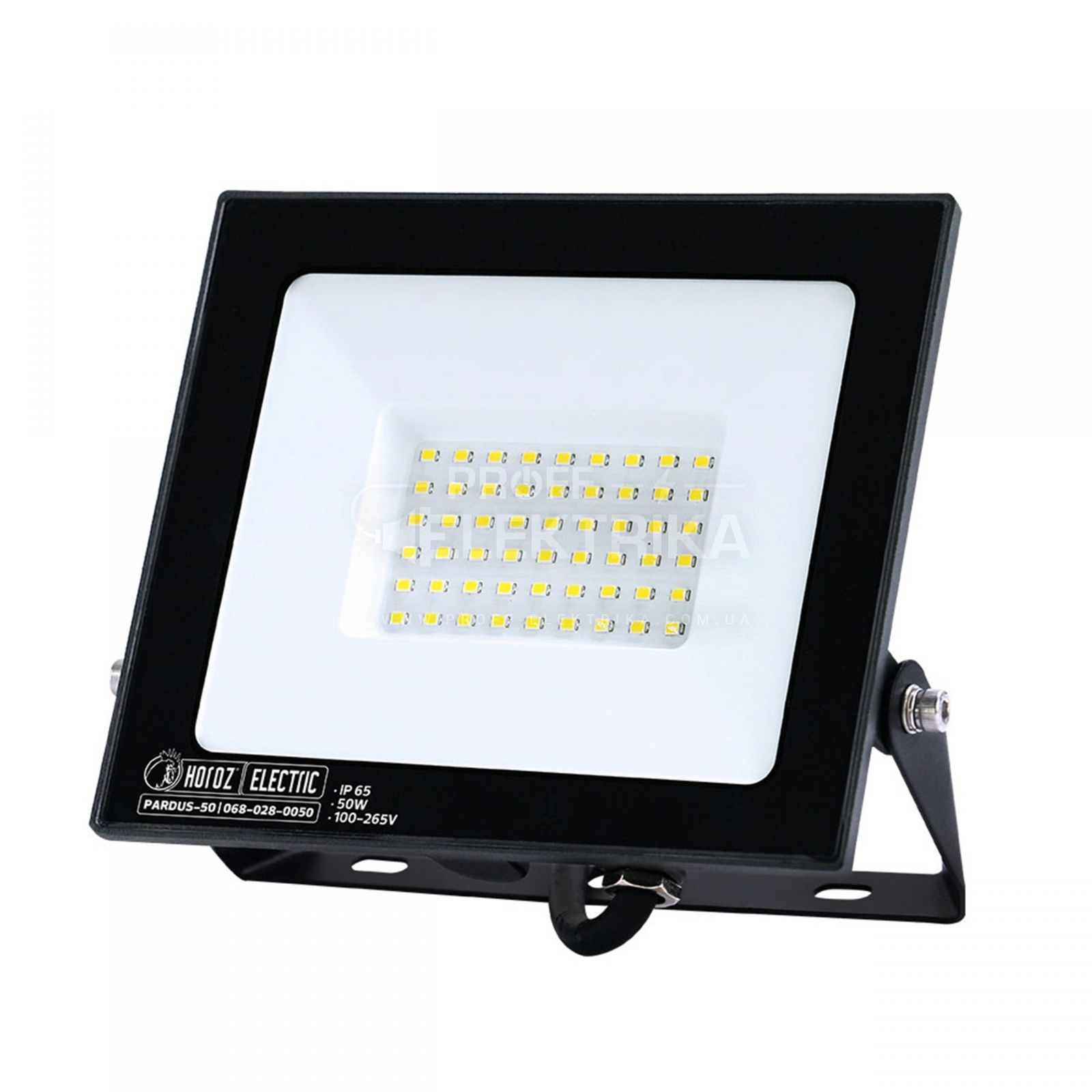 Фото Прожектор LED 50W 6400K PARDUS 50 HOROZ