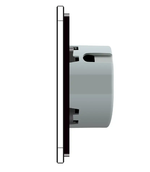 Фото 3 Умный сенсорный ZigBee выключатель 5 сенсоров 1-1-1-1-1 черное стекло Livolo