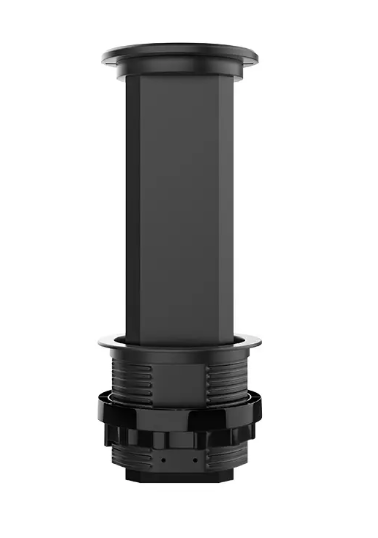 Фото 2 Выдвижная розетка на две розетки USB Bluetooth колонка черный Livolo