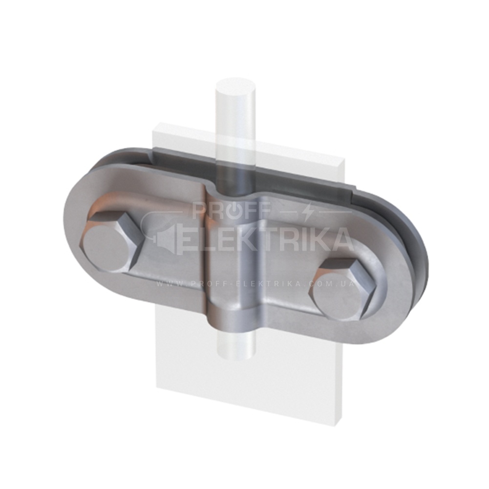 Фото Держатель провода Fix D08-10 (StZn) фасадный 310011