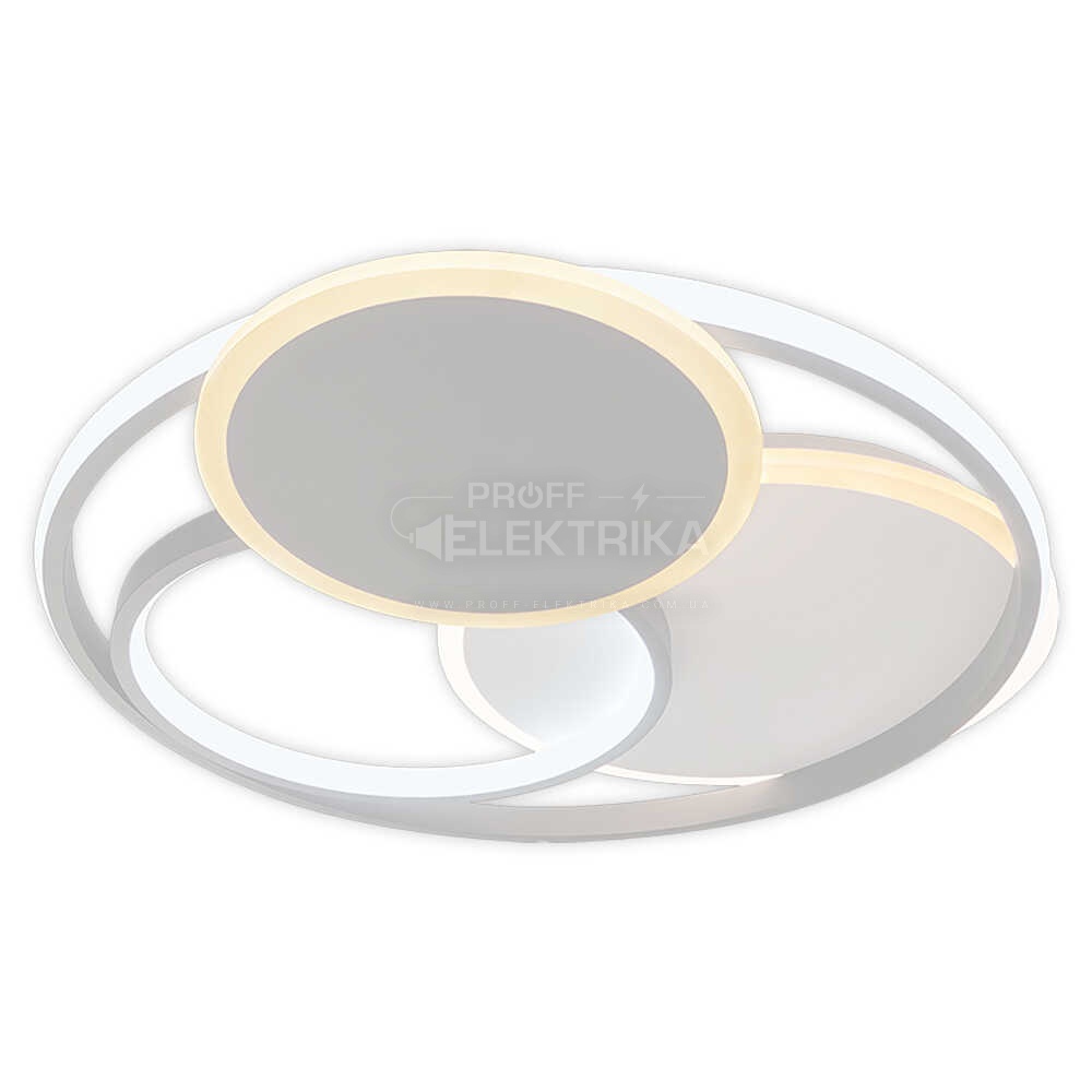 Фото Світильник LED smart SPINER пульт 100W біле коло Violux 220525