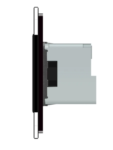 Фото 3 Умная розетка ZigBee с заземлением черный Livolo