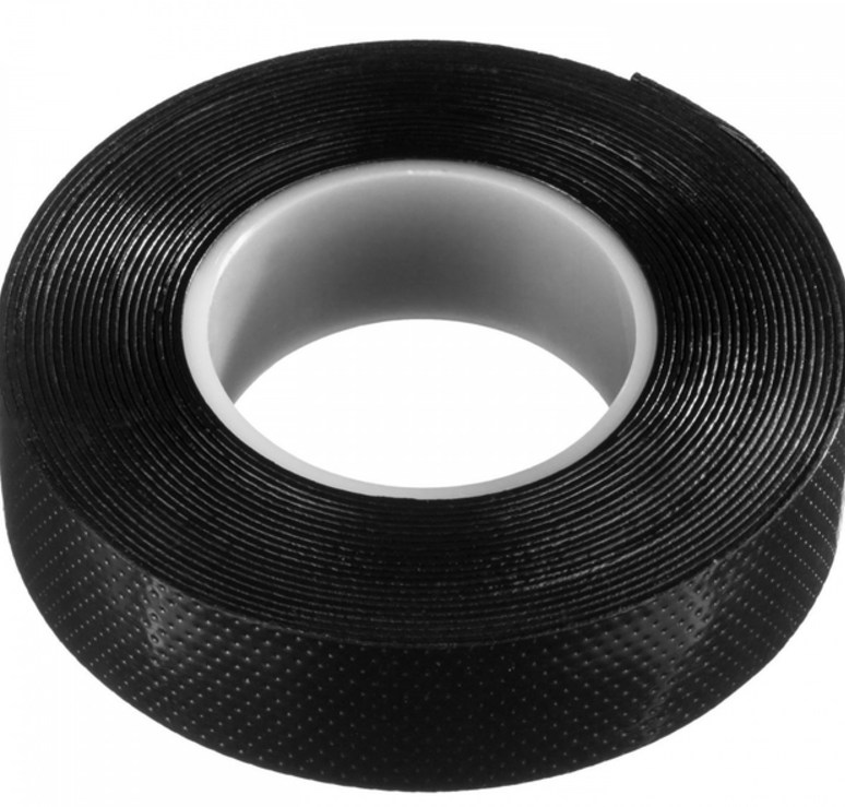 Фото Самовулканізуюча ізолента e.tape.sf.5.black 0,8х25ммх5м чорна E-Next