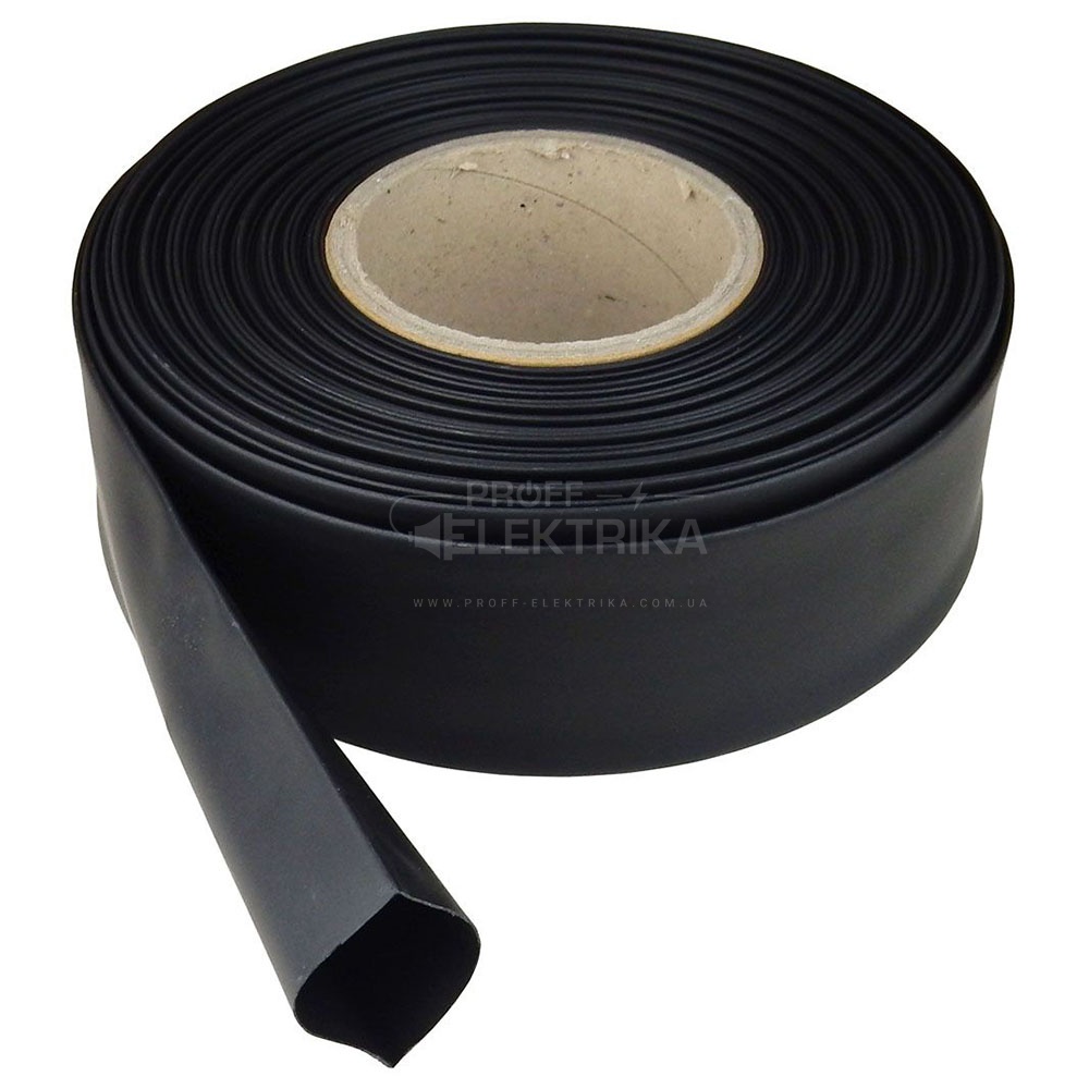 Фото Термоусадочная трубка d-70 черная 1м Takel