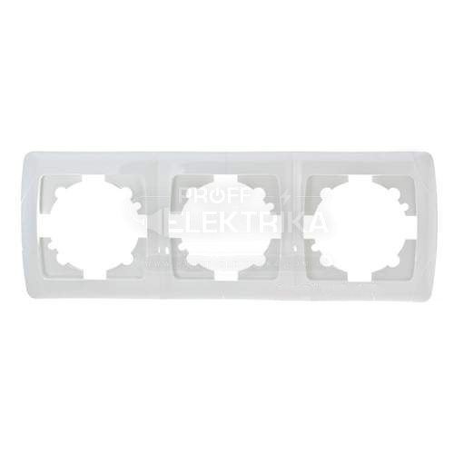 Фото Рамка 3 пости Біла CARMEN