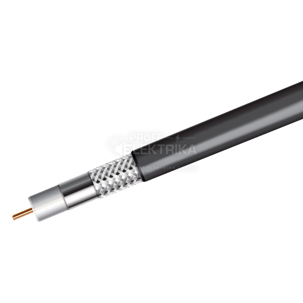 Фото Кабель FinMark RG-6 F 690BV black 305м=1бхт