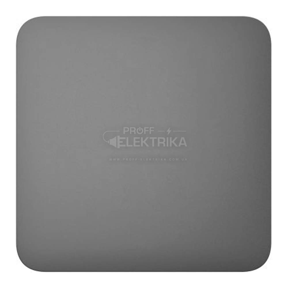 Фото Розумний одноклавішний вимикач Ajax LightSwitch сірий