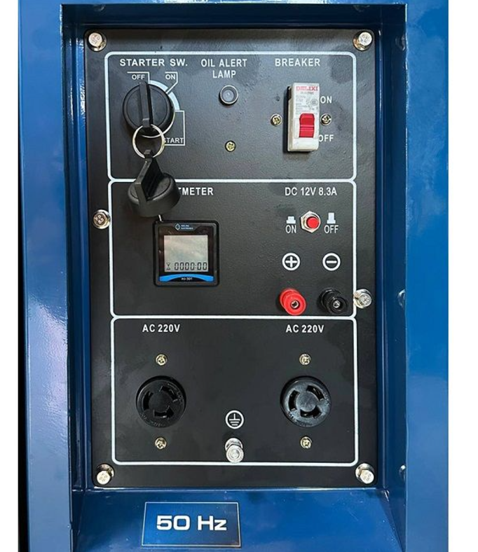 Фото 3 Генератор дизельний PROFI-TEC DGS12 Power MAX 10кВА/8,0 кВт 220В одноцилиндровый