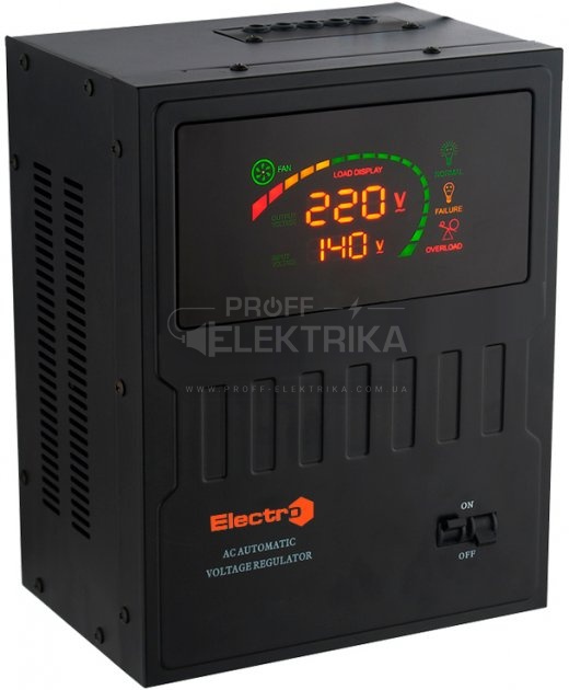 Фото Стабилизатор напряжения электронный ElectrO SLR-8000 8 кВа