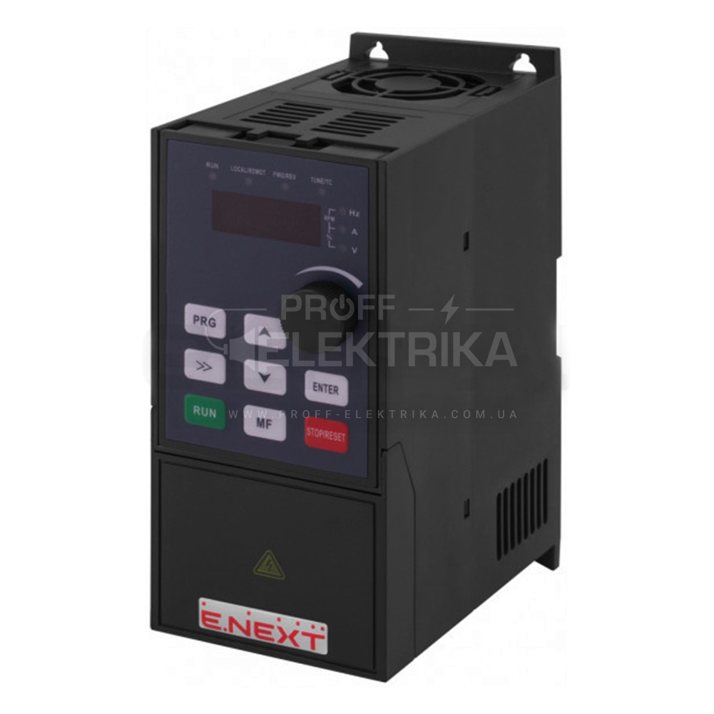 Фото Частотний перетворювач e.f-drive 0R7h 0.75кВт 1ф/380В