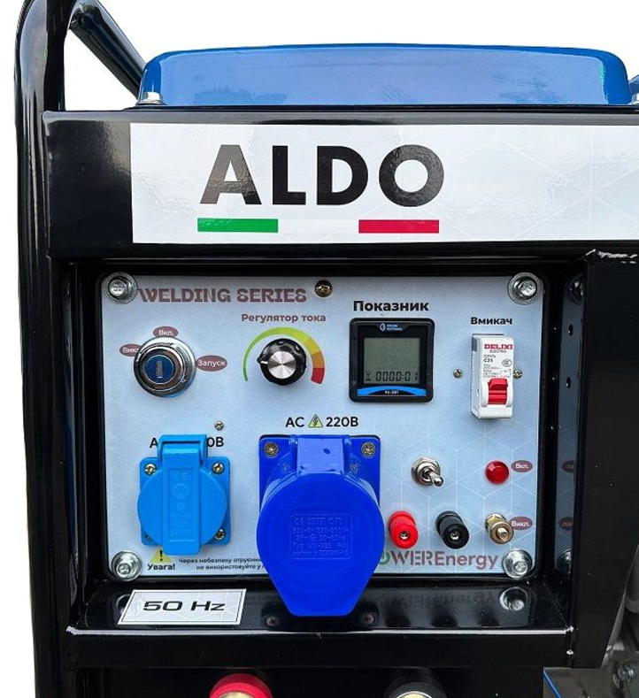 Фото 5 Генератор дизельный сварочный ALDO AP-6500WDG (100% медь)