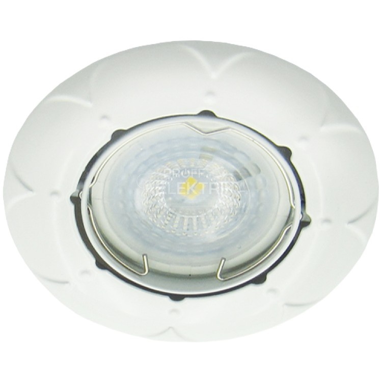 Фото Вбудований світильник Feron DL6022 під лампу білий