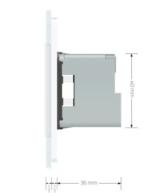 Фото 5 Розумна розетка ZigBee із заземленням білий Livolo