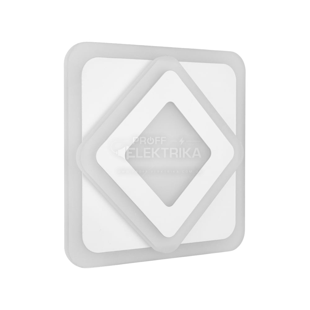 Фото Светильник LED Violux ДББ STELLAR квадрат 22W 4500K IP20 200080