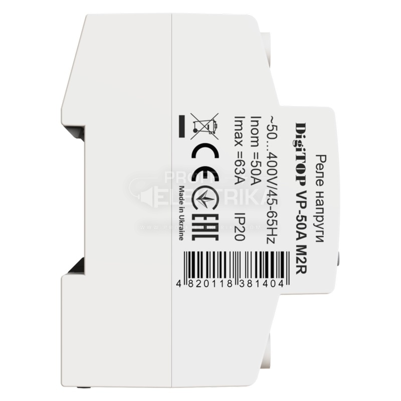 Фото 3 Реле напряжения VP-50A M2R DigiTOP