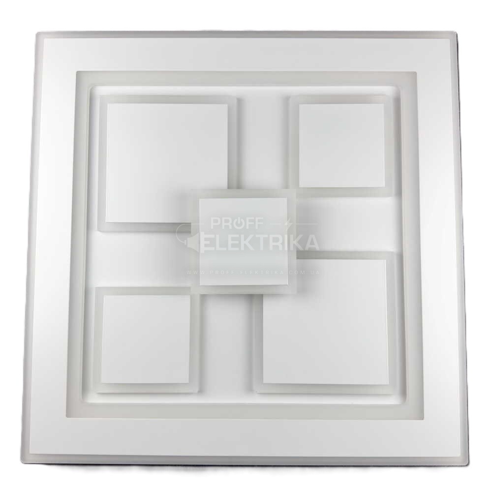 Фото 3 Светильник LED smart OXFORD пульт 110W 3000-6000K IP20 белый квадрат Violux 220425