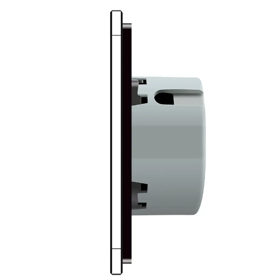 Фото 3 Розумний сенсорний ZigBee вимикач 10 сенсорів 2-2-2-2-2 чорне скло Livolo