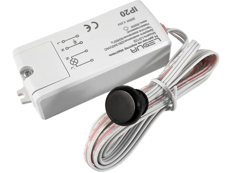 Фото 2 Датчик інфрачервоний сенсор помах руки 220v/LD122 LEDUA