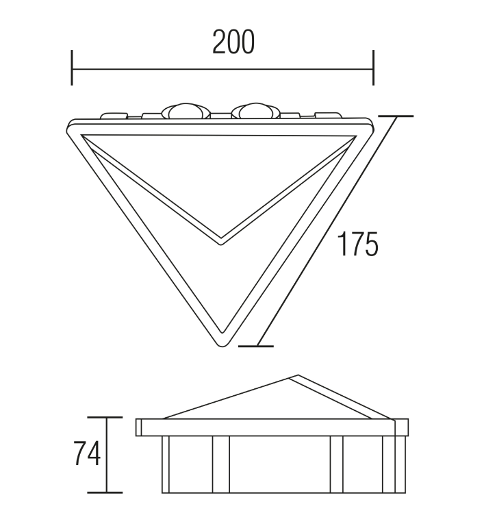 Фото 2 Светильник садово-парковый DRAGON 15W 4200K белый HOROZ 076-060-0015-040