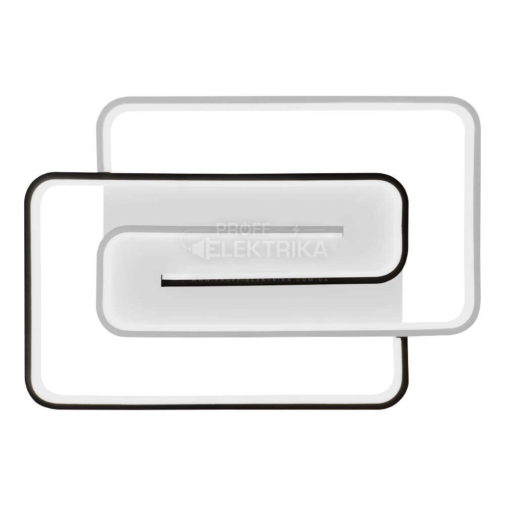 Фото Світильник LED Smart DOMINO-P+пульт прямокутник 100W 3000-5000K IP20 Violux 220575