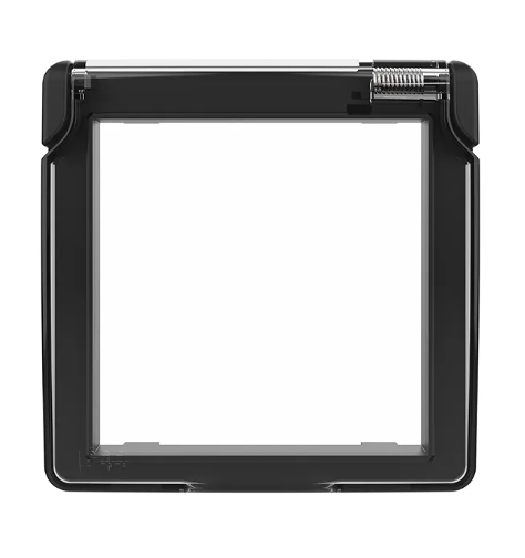 Фото 2 Крышка для розетки IP44 черный Livolo