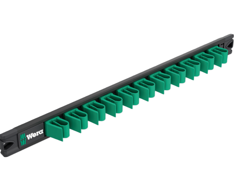 Фото Магнітний тримач для гайкових ключів WERA 9610 Joker Magnetic rail 05136413001