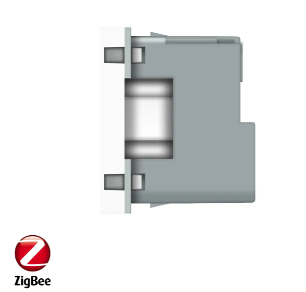 Фото 3 Умный механизм розетка ZigBee с заземлением белый Livolo