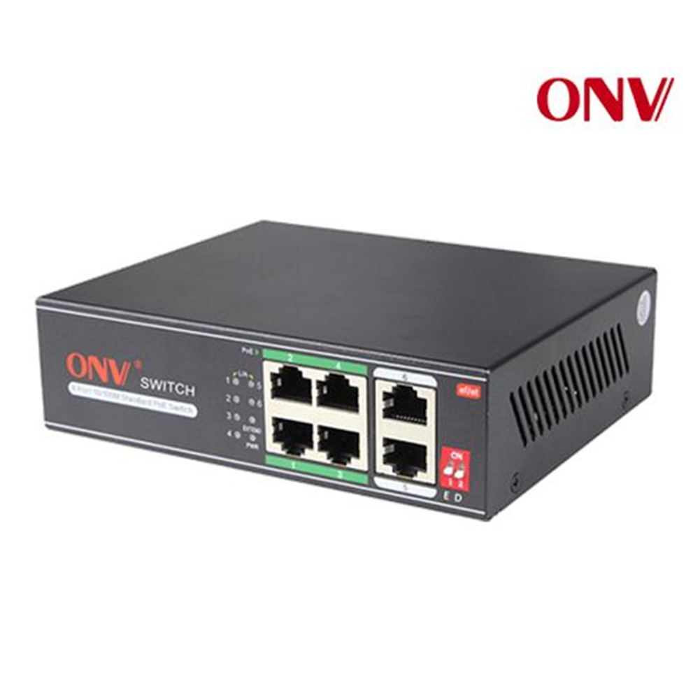 Фото PoE-комутатор 4-портовий H1064PLD