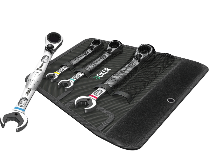 Фото 2 Набір комбінованих ключів з реверсивною тріскачкою WERA Joker Switch 6001 05020090001