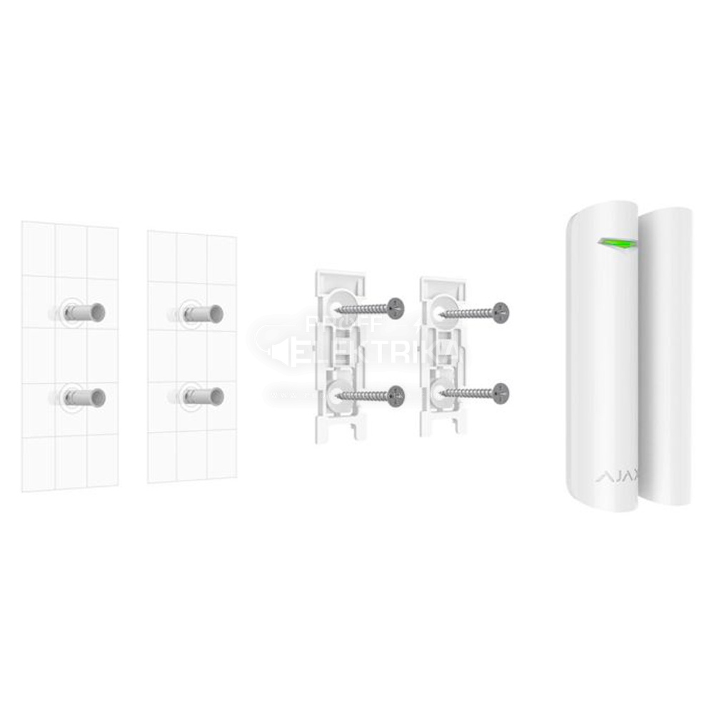 Фото Крепежная панель SmartBracket для большого магнита датчика DoorProtect Ajax 14215-1