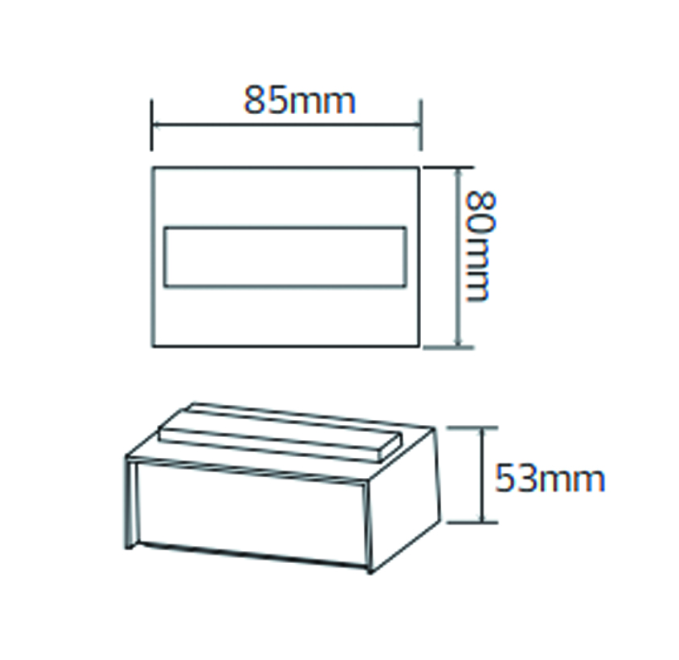 Фото 2 Светодиодный фасадный светильник TWIST-5 HOROZ 076-042-0005-050