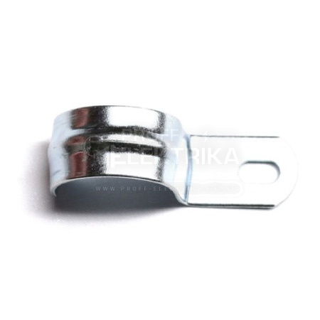 Фото скоба металичная однолапковая 15 (d=19-20mm 100 шт.уп.) DKC