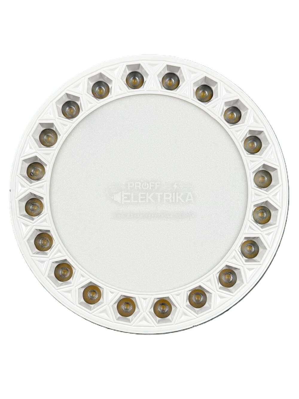 Фото 2 Светильник LED Violux ДББ ADAMANT-N 24W 4200K IP20 белый 330161