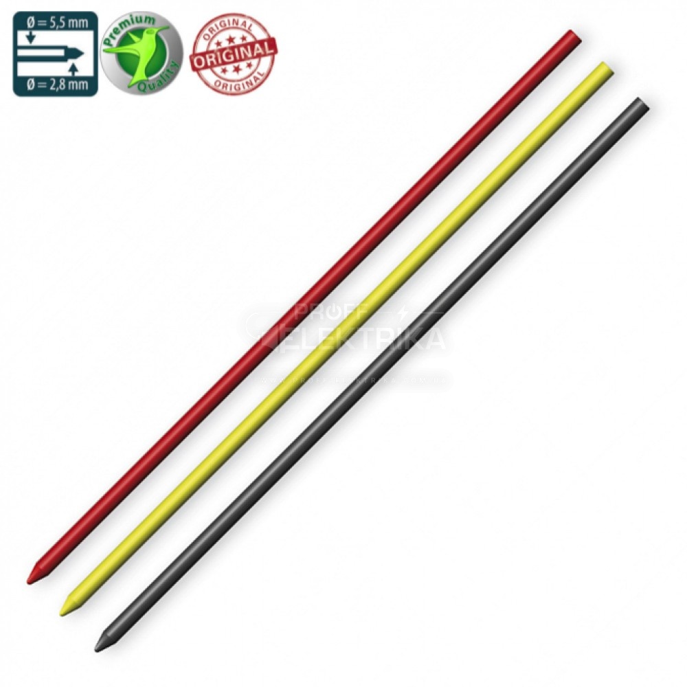 Фото 2 Змінні грифелі кольорові refills basic set 4020 PICA DRY