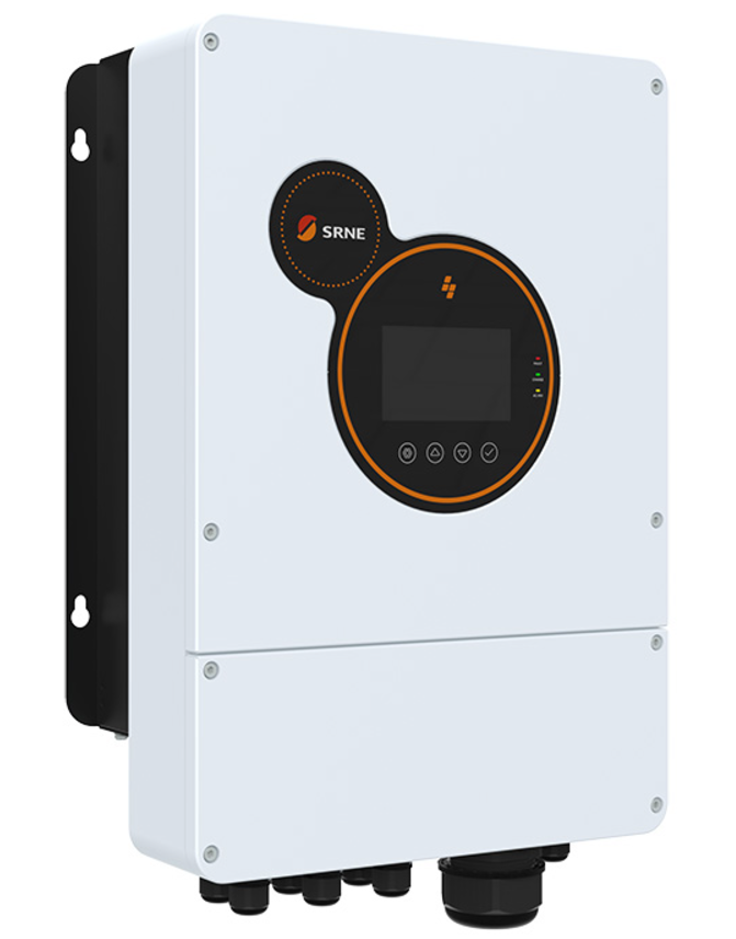 Фото 2 Гібридний інвертор SRNE 5,5 кВт HESP4850S100-H LiFePO4 220В 5,5 кВт 48 В сумісний з DEYE