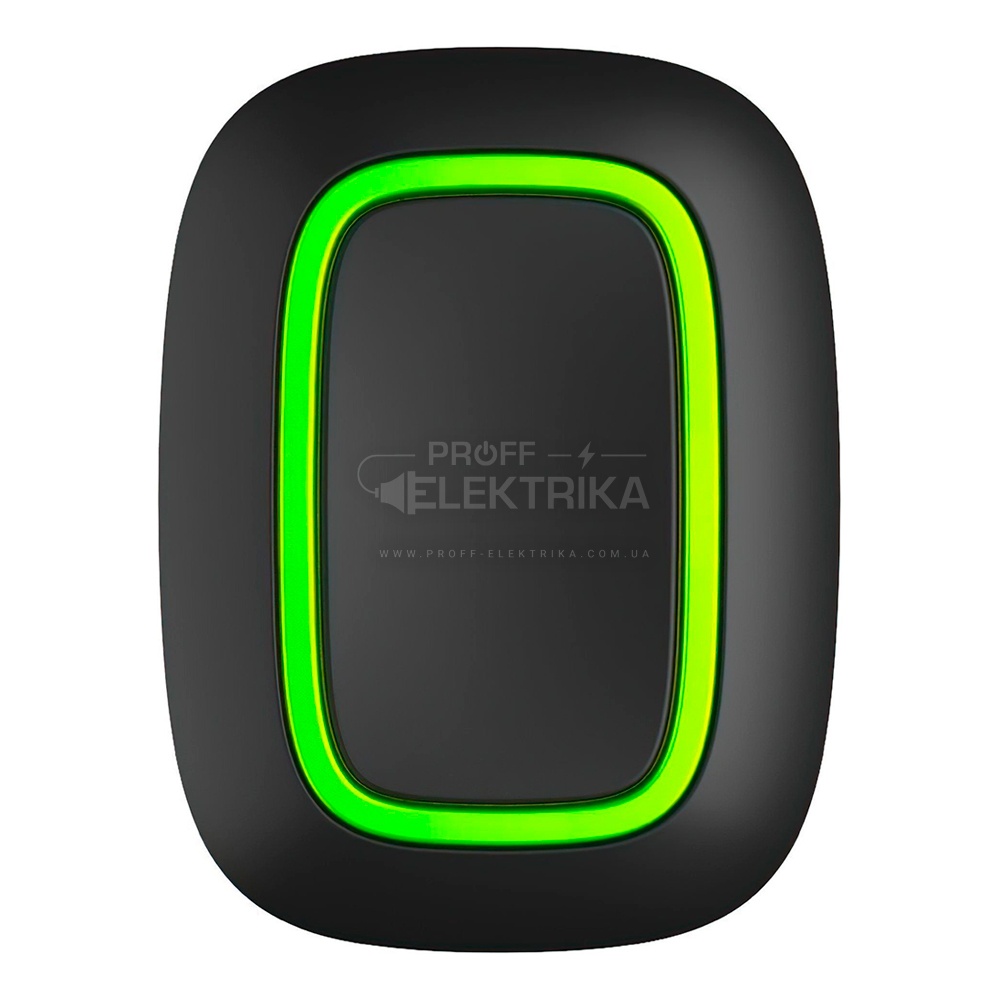 Фото Беспроводная тревожная кнопка Ajax Button черная