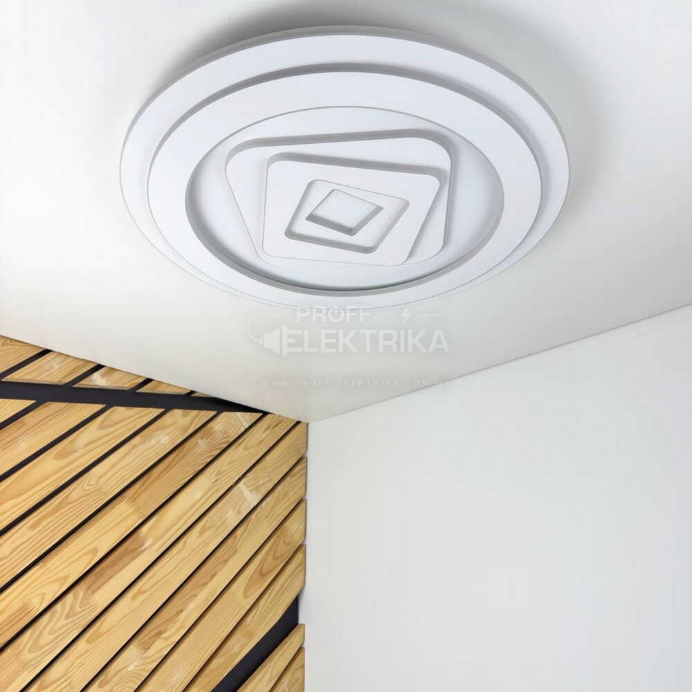 Фото 5 Світильник smart KOLIZEY пульт 130W 3000-6000K IP20 коло Violux 220445