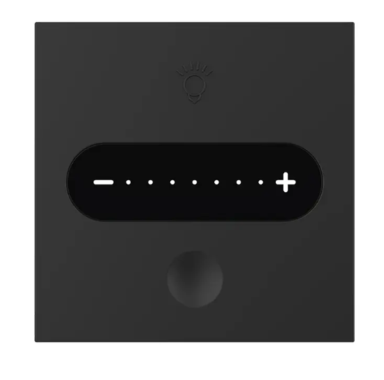 Фото 2 Розумний механізм сенсорний прохідний/перехресний димер Livolo чорний ZigBee Livolo