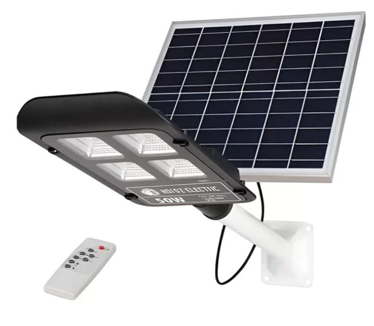 Фото Светильник уличный с солнечной панелью LED 50W 6400К Laguna HOROZ